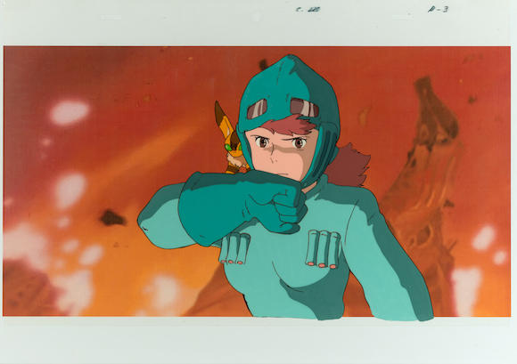 Bonhams : Nausicaä of the Valley of the Wind, Nausicaä & Teto, Topcraft ...