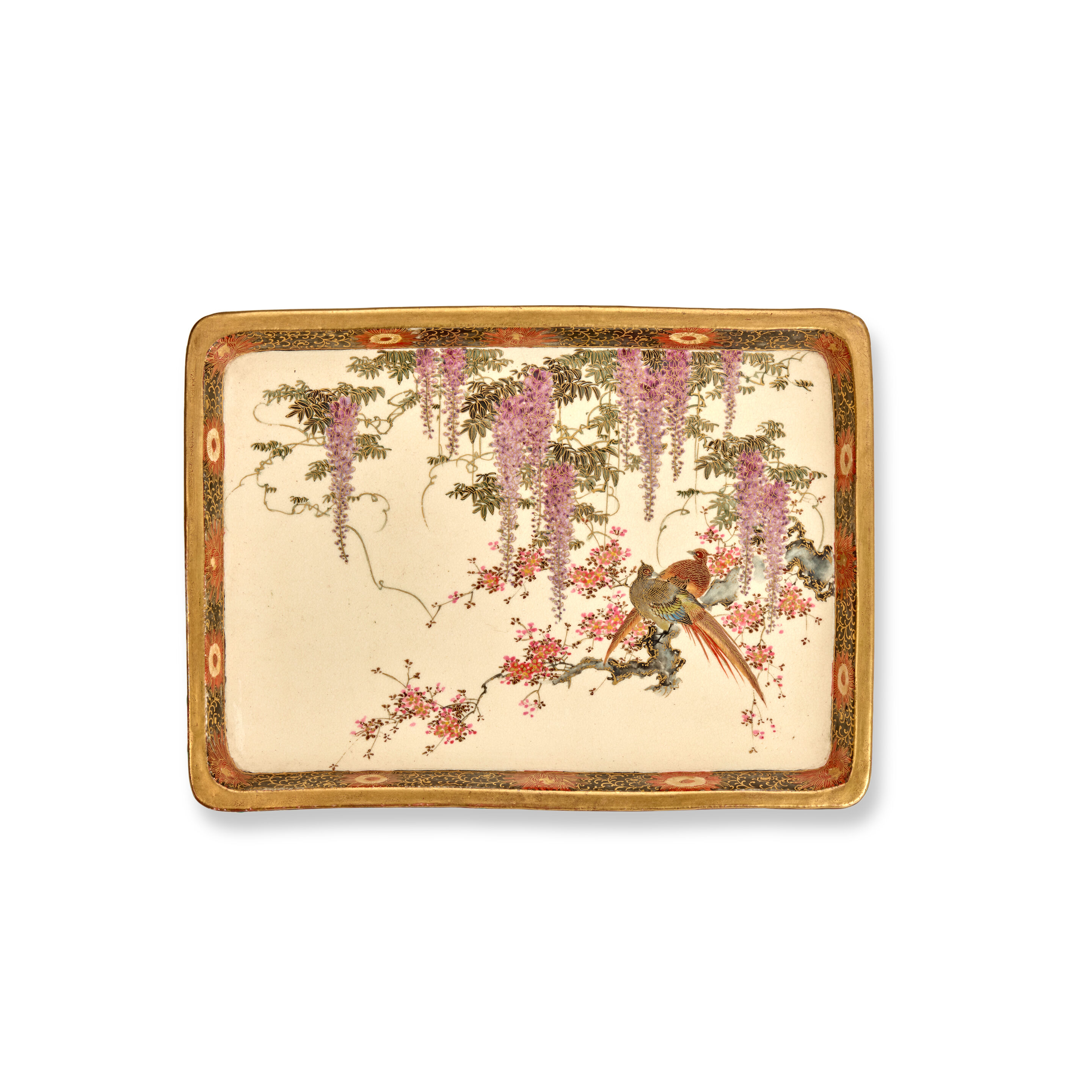 A Rectangular Satsuma Dish