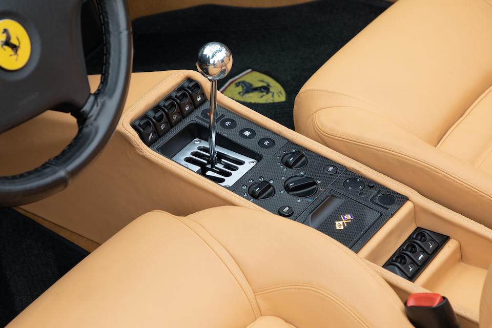 <b>1995  Ferrari  F355 Spider</b><br /> VIN. ZFFPR48A3S0104074
