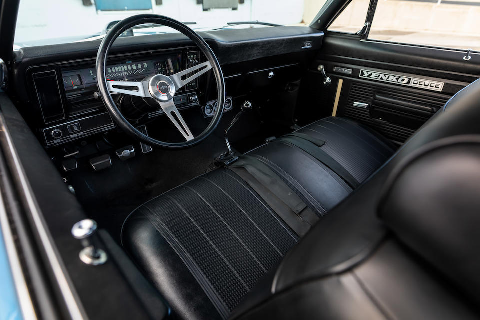 <b>1970 Chevrolet Nova lt/1 Yenko Deuce Coupe</b><br />  Chassis no. 114270W350058