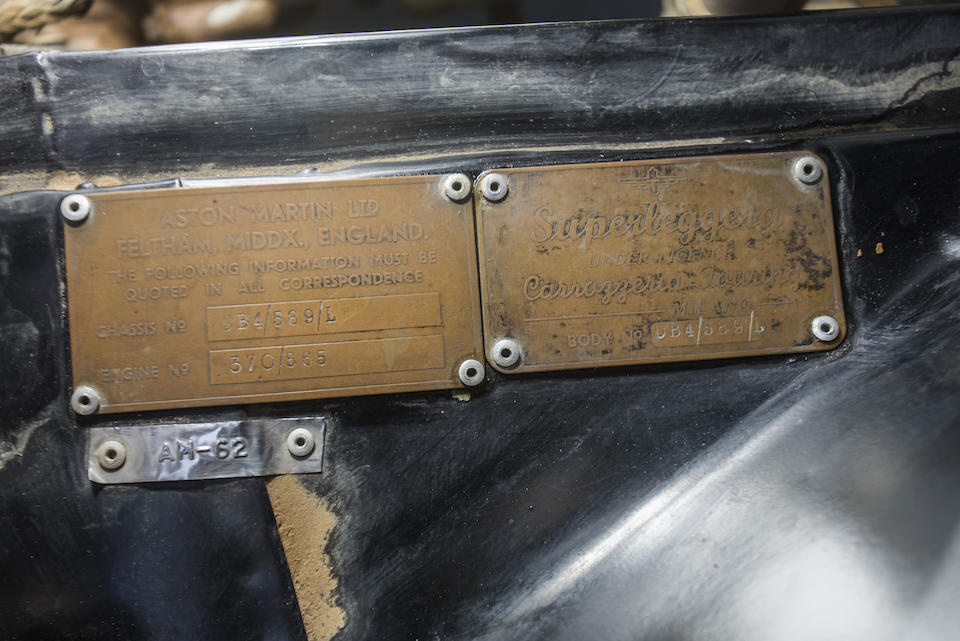 <b>1962 Aston Martin DB4 Series II Sports Saloon </b><br /> Chassis no. DB4/589/L<br />Engine no. 370/565