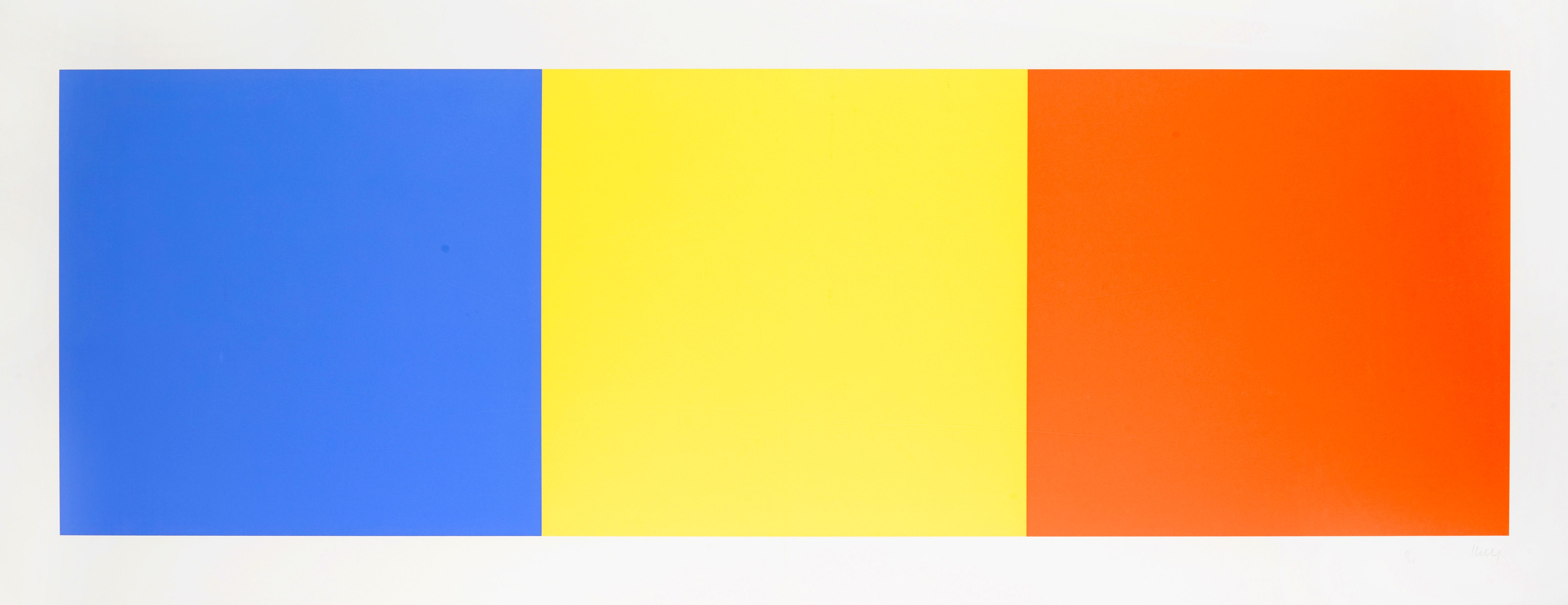 Blue, Yellow and Red Squares