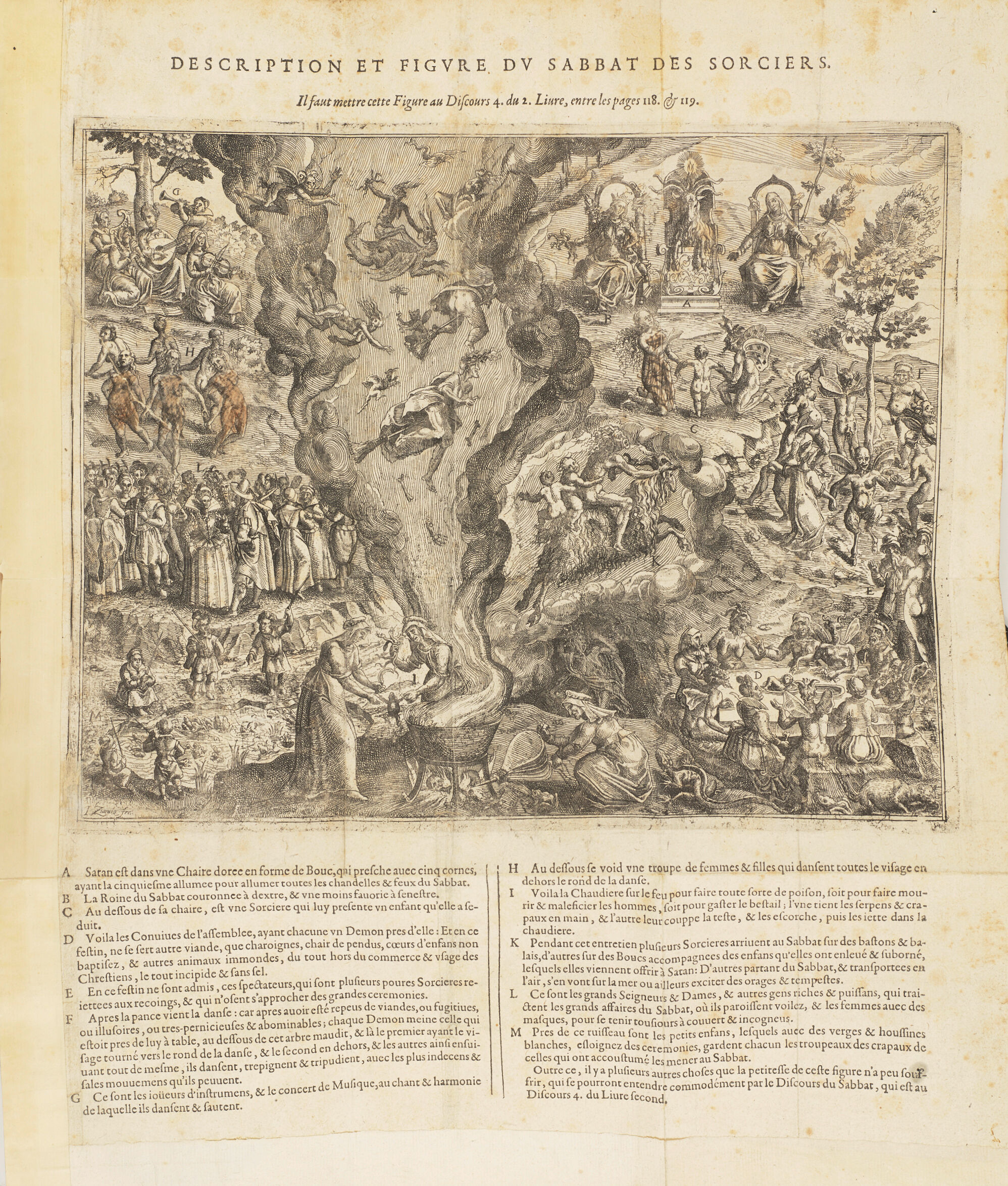 Bonhams LANCRE, PIERRE DE. 15531631. Tableau de l'inconstance des mauvais anges et démons