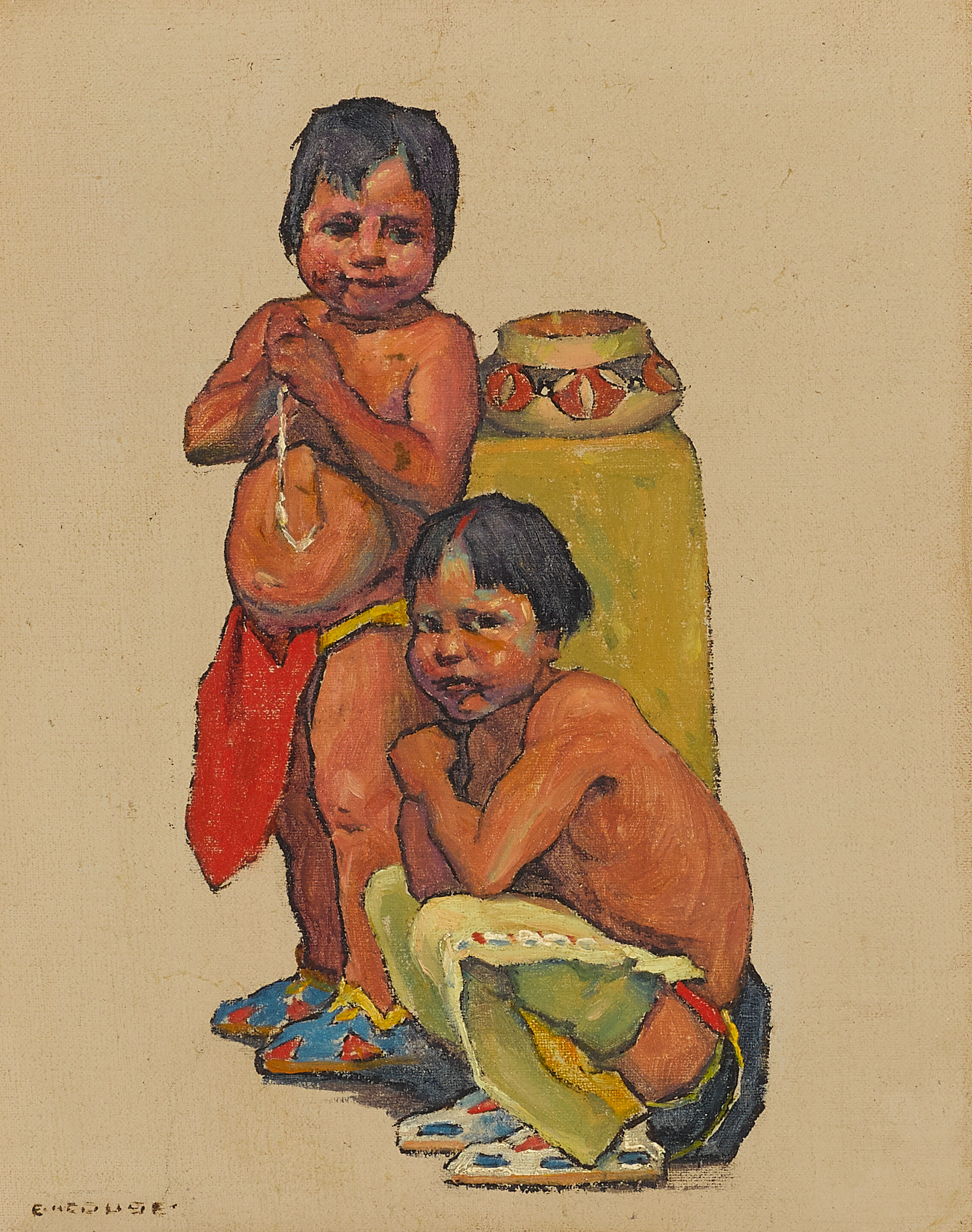 Study for Two Brothers