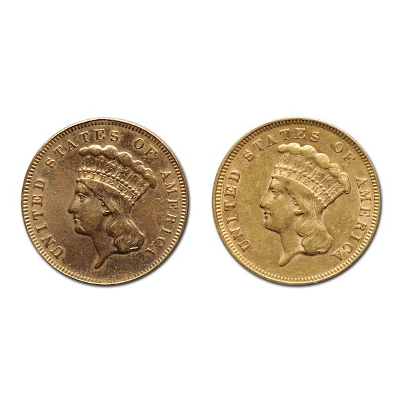 Bonhams USA, 3 1866, 1878