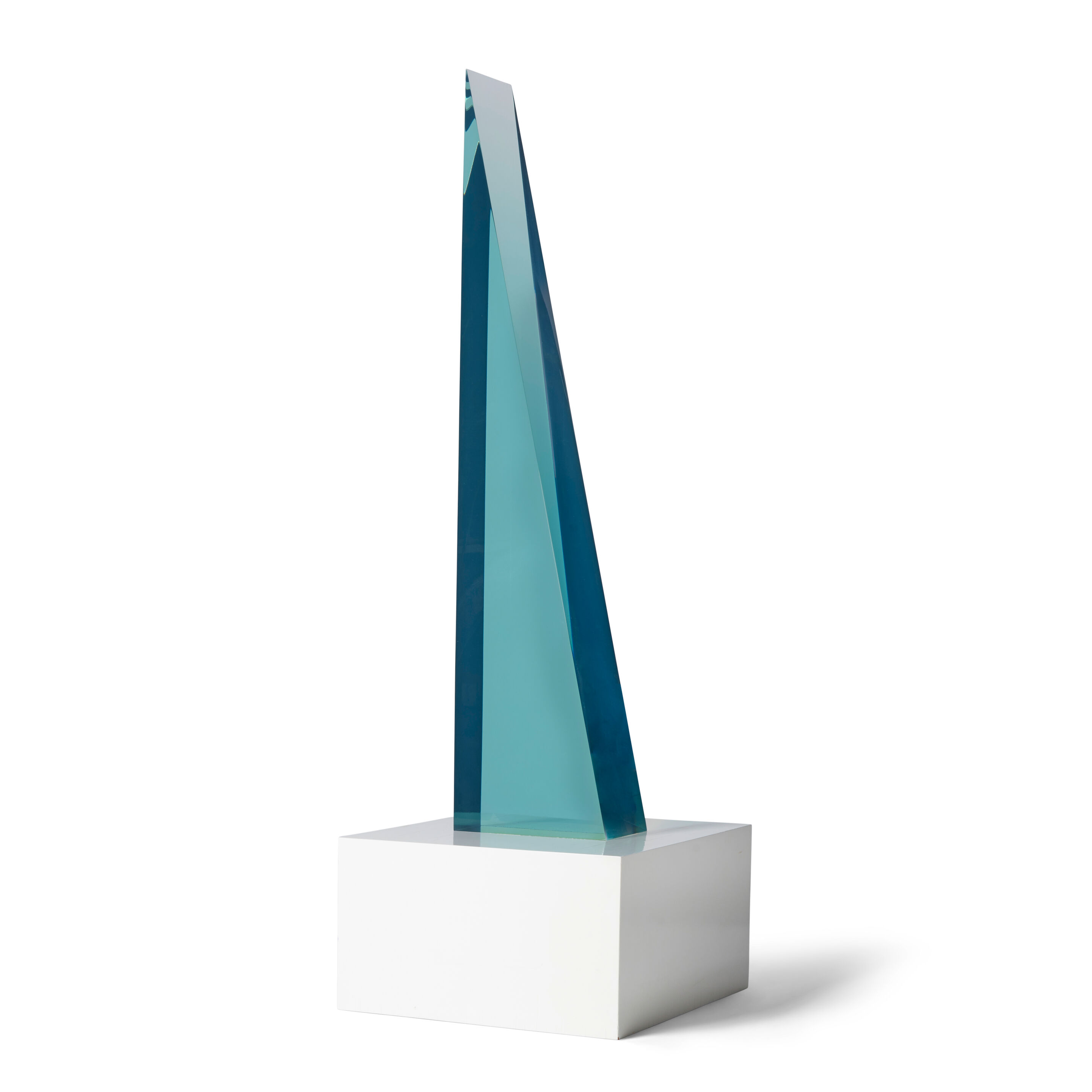 Untitled (Turquoise Triangle) - Thumb 4