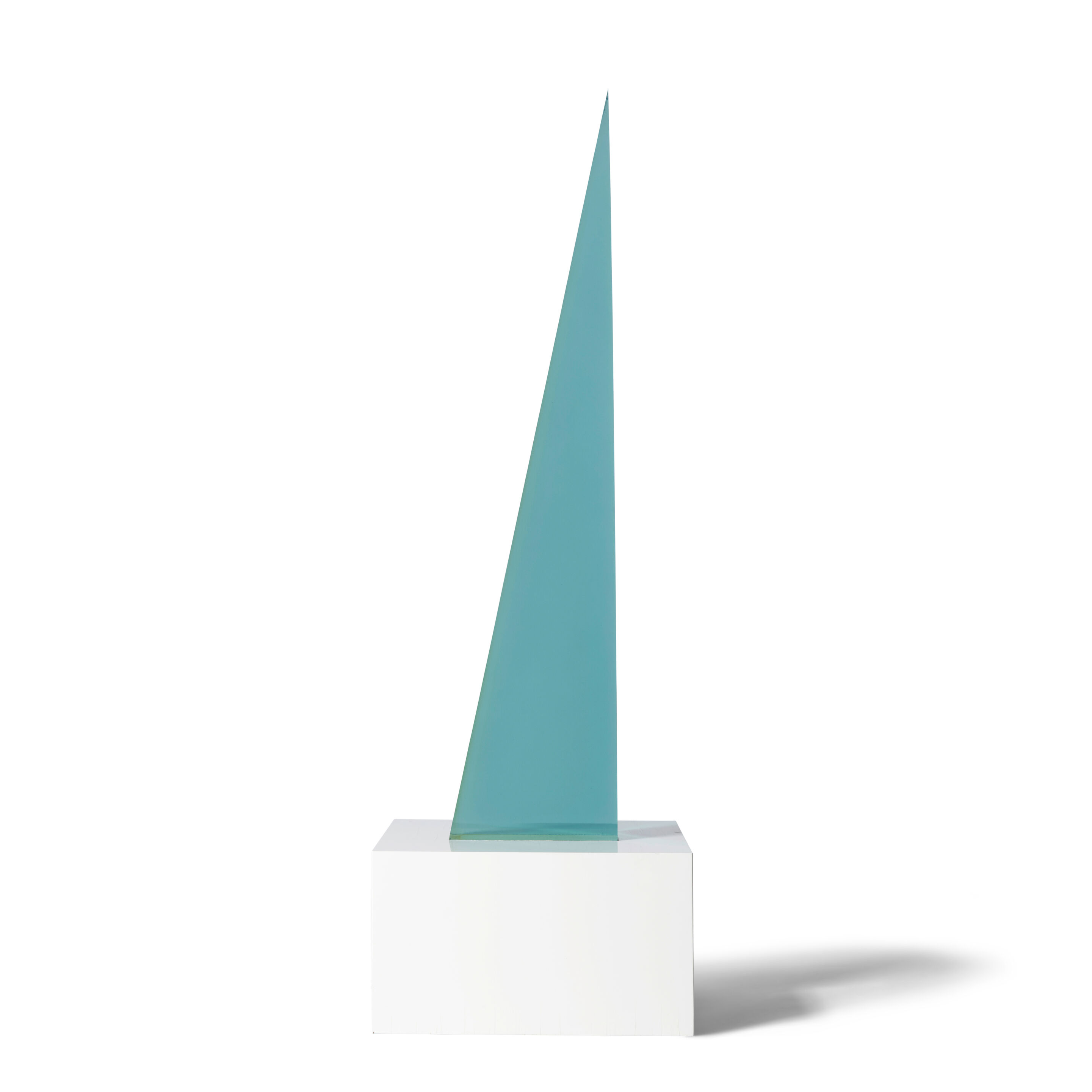 Untitled (Turquoise Triangle) - Thumb 3