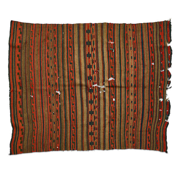 Bonhams : A Diné (Navajo) or Zuni late classic weaving