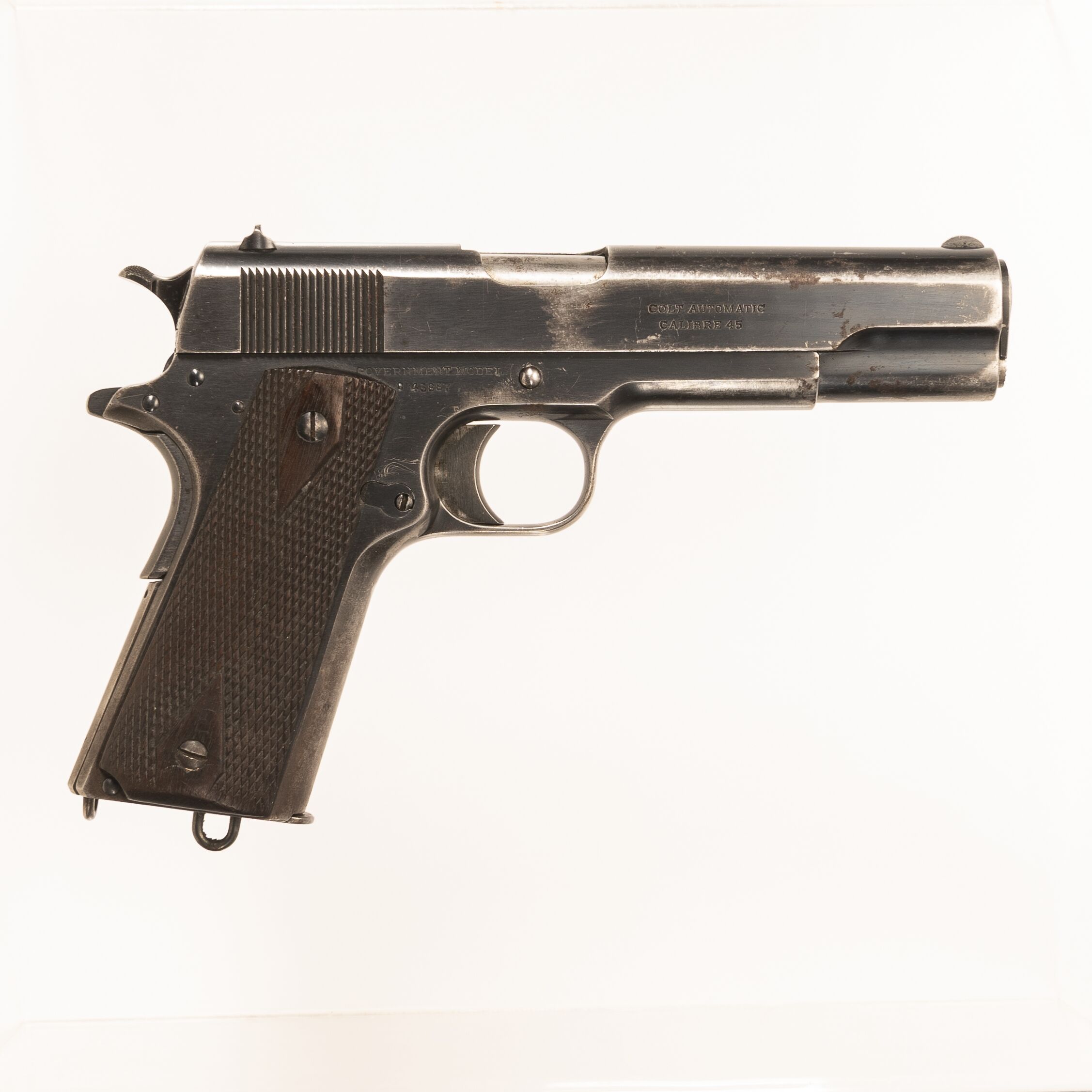 Bonhams Skinner Colt Government Model 1911 Semiautomatic Pistol Curio