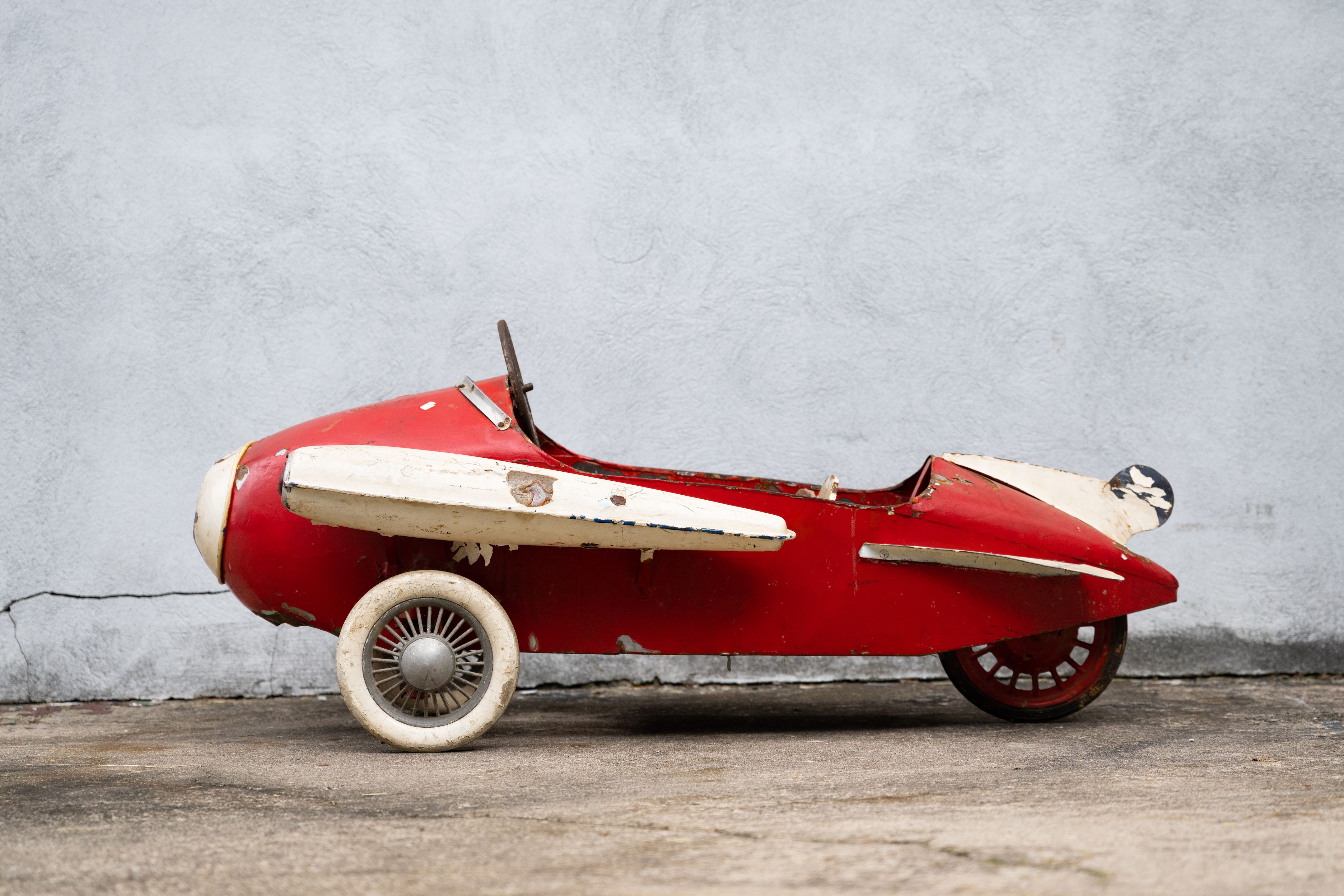 Bonhams Cars A vintage child's rocket pedal car, C.1930s