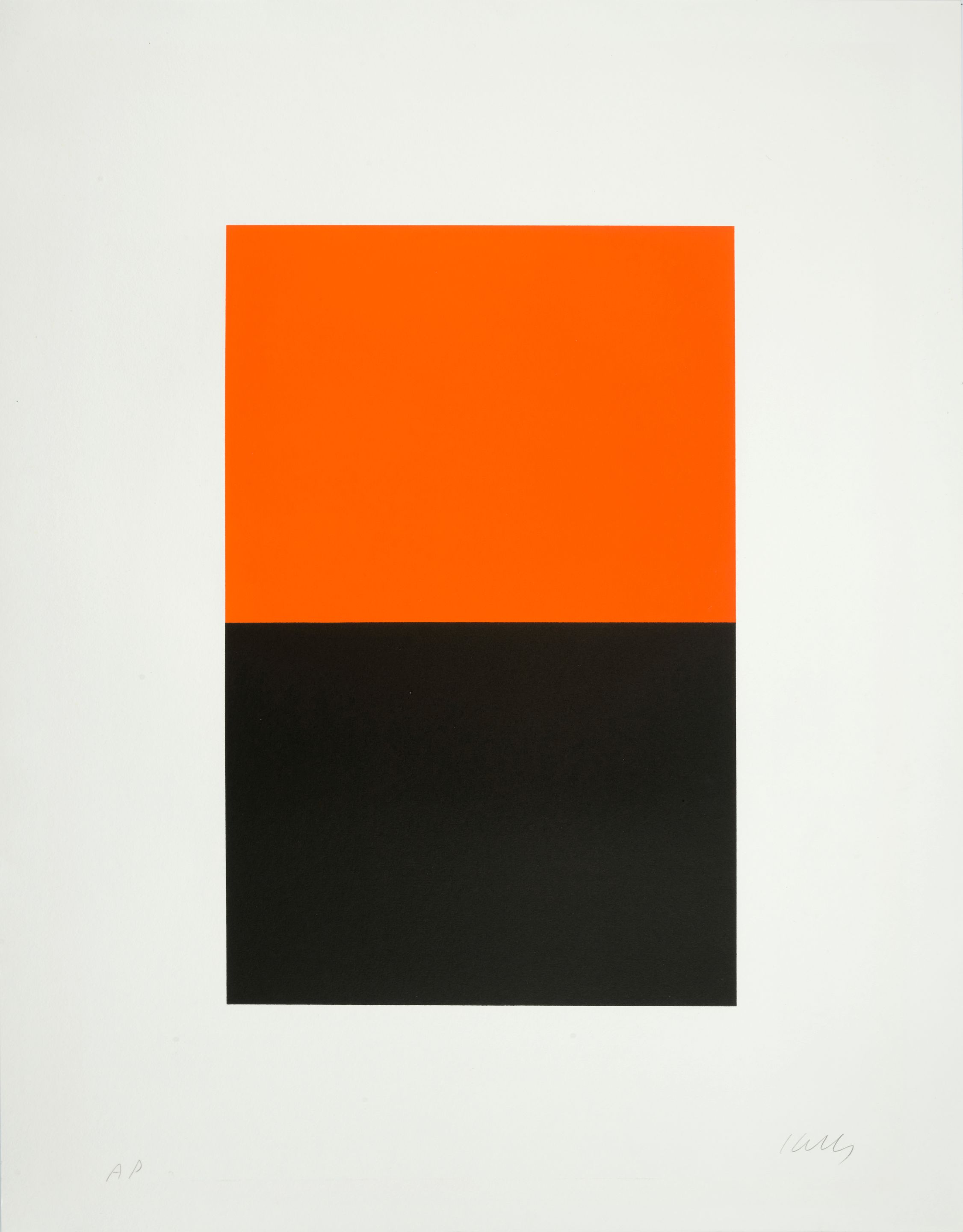 Orange and Black