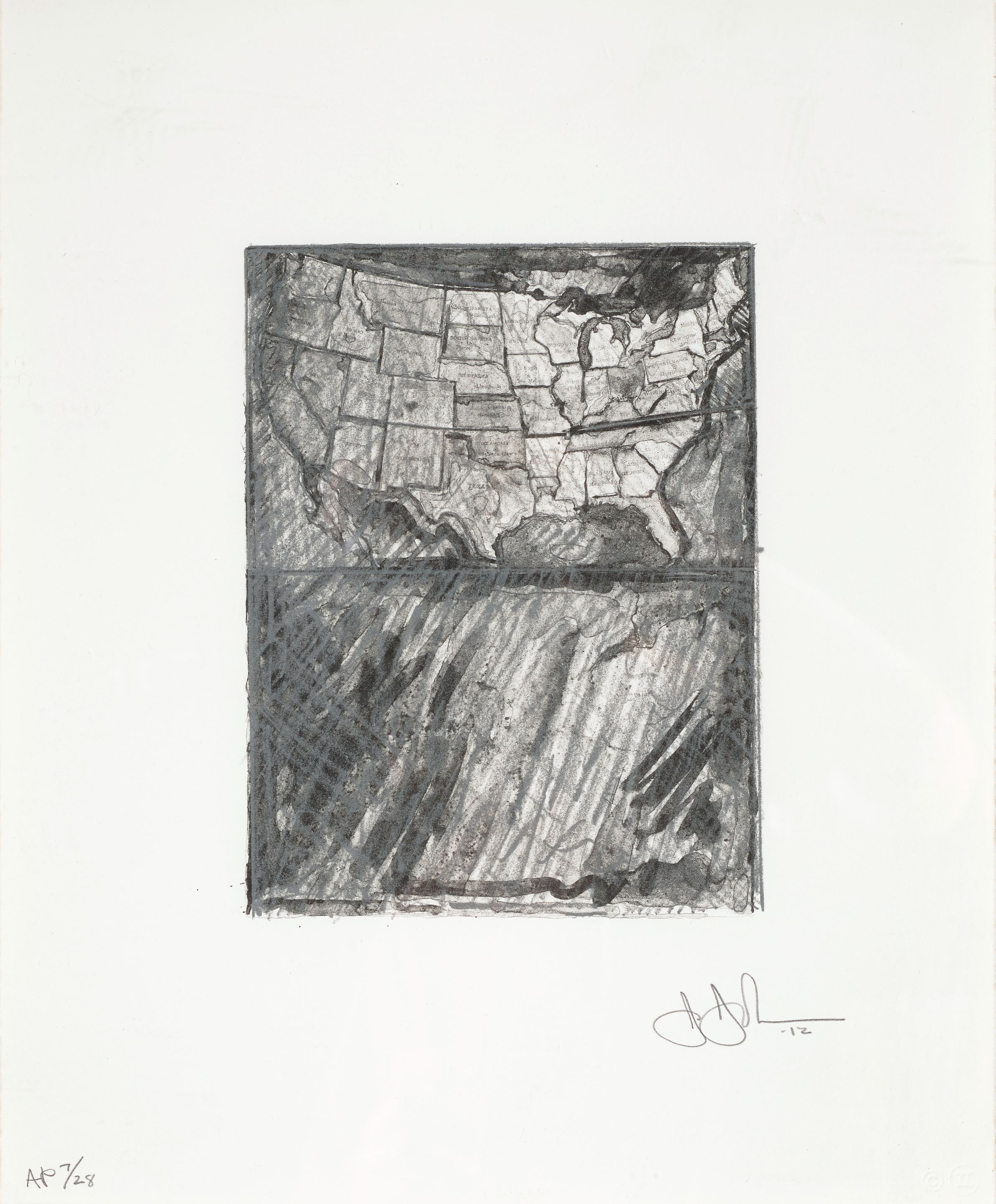 Map (from the Artists for Obama portfolio)