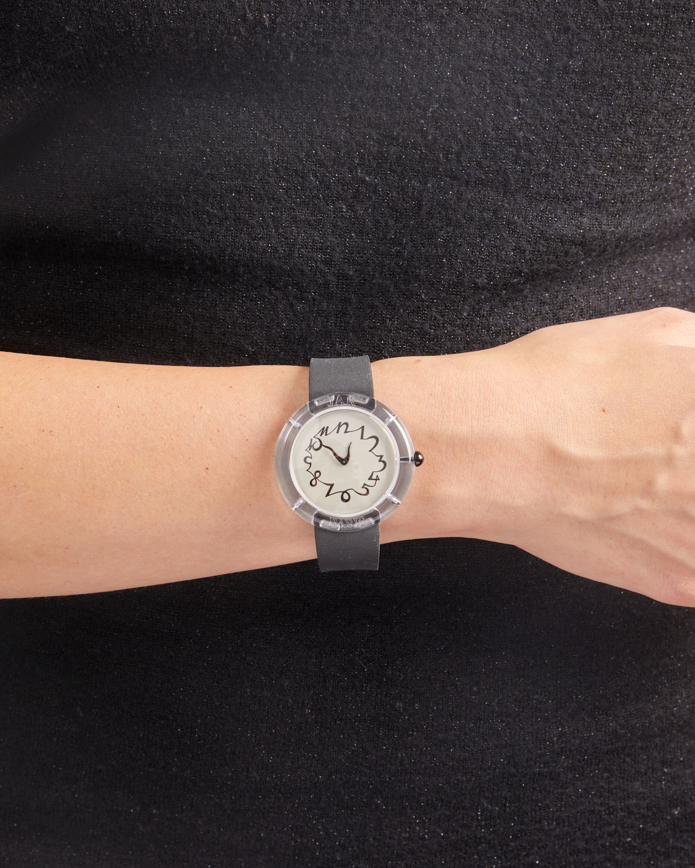 JAR Metropolitan Museum of Art Collection Vintage Black White Watch Metropolitan Museum of Art Wristwatches for sale | eBay main image 3