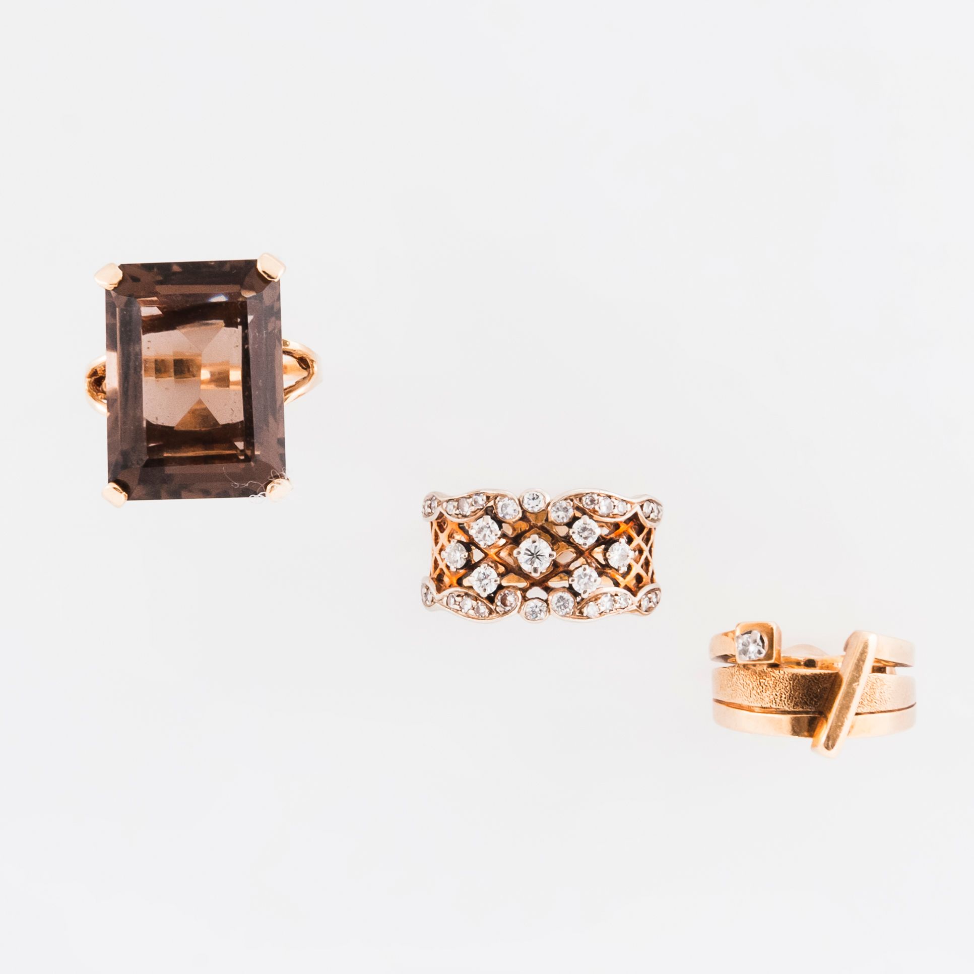THREE GOLD RINGS