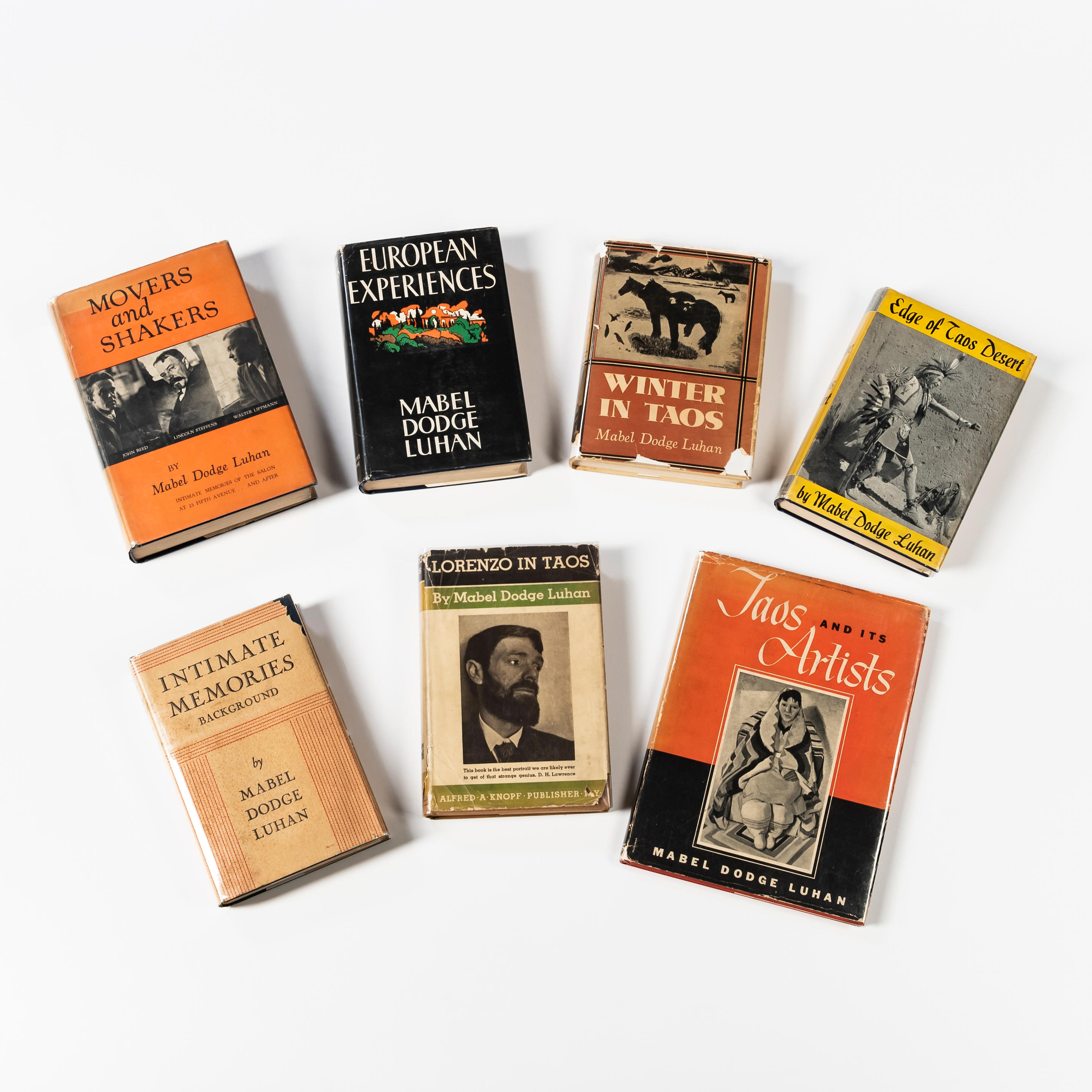 7 books by Mabel Dodge Luhan Luhan, Mabel Dodge (1879-1962)