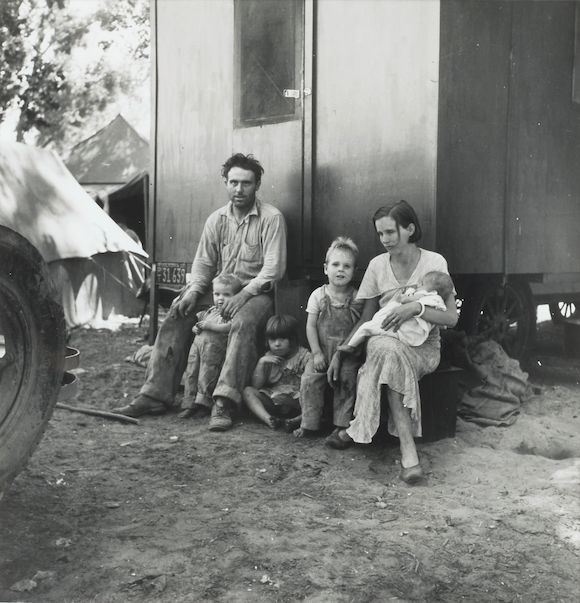 Bonhams Dorothea Lange (18951965); Marysville Migrant Camp