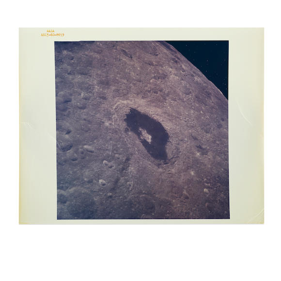 Bonhams Lunar Surface From Apollo 13 Flyby Lovell James Jack