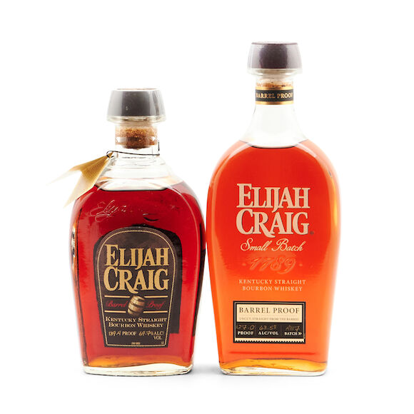 Bonhams Skinner Mixed Elijah Craig, 2 750ml bottles