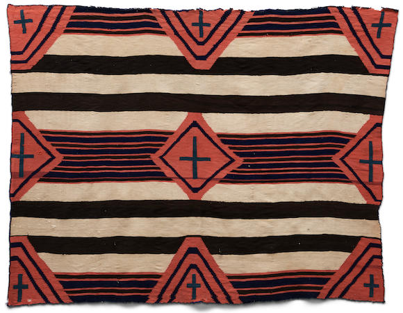 Bonhams Skinner : A Navajo (Diné) late classic/early transitional chief ...