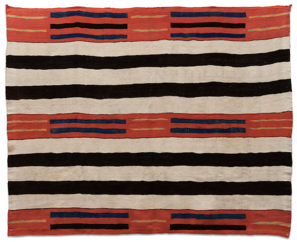 Bonhams Skinner : A Navajo (Diné) late classic/early transitional chief ...