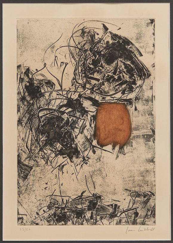 Bonhams Skinner Joan Mitchell (19251992); Sunflower II;