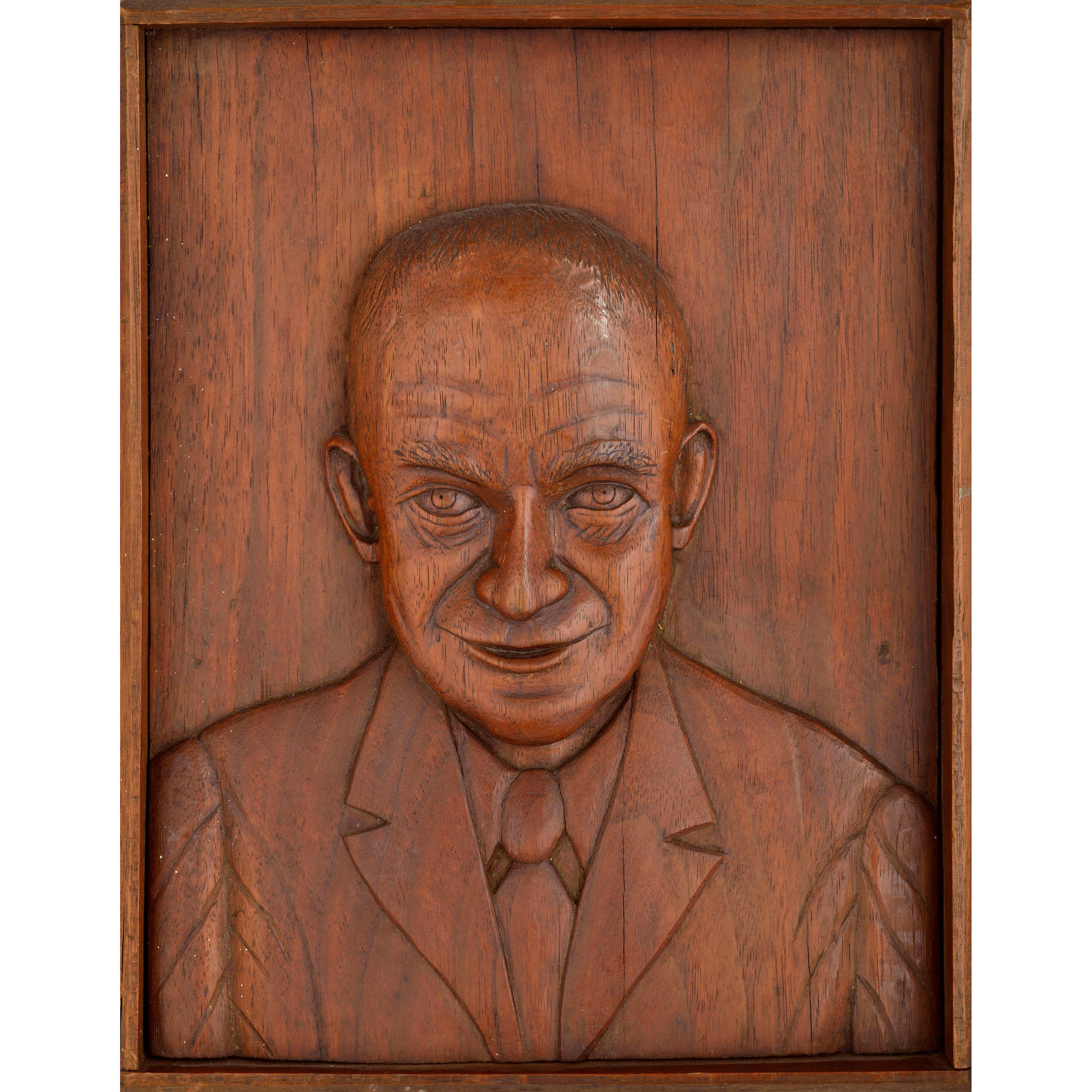 Bonhams Cars : Relief Portrait of Dwight D. Eisenhower G.N. Byram ...