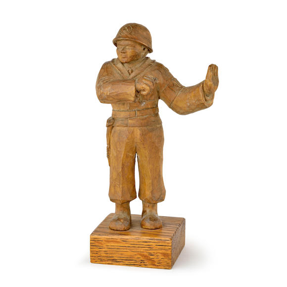 bonhams-skinner-carved-figure-of-a-military-police-officer-united