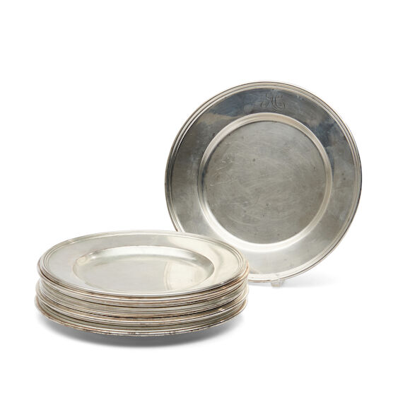 Bonhams Skinner : Set of Sixteen Bailey, Banks & Biddle Sterling Silver ...
