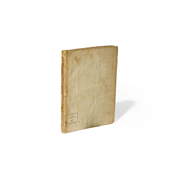 Bonhams : GAUSS'S COPY OF SPINOZA'S FIRST BOOK, HIS TREATISE ON ...