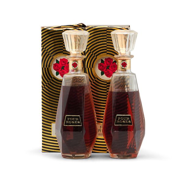 Bonhams Skinner : Four Roses Blended Whiskey Decanter Fifth (2 4/5qt ...