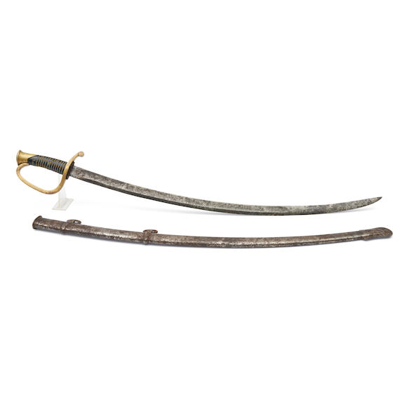 Bonhams Skinner : Reproduction U.S. Model 1840 Light Artillery Saber ...