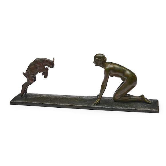 Bonhams Skinner Victor Silvestre (19th/20th Century) Jeune Femme au