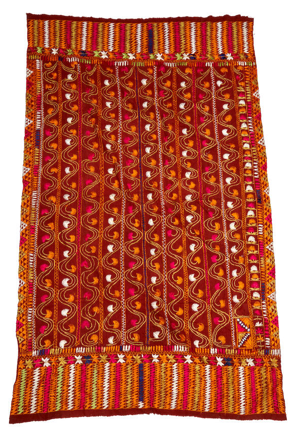 phulkari shawl