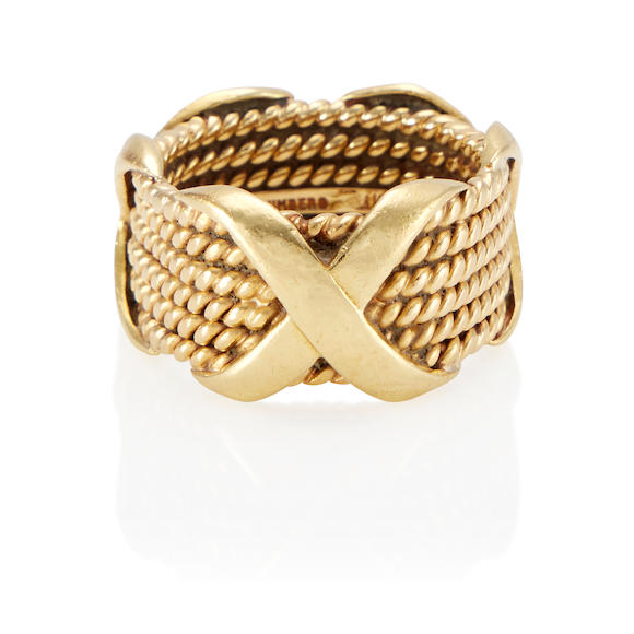 Bonhams Schlumberger For Tiffany And Co An 18k Gold Ring