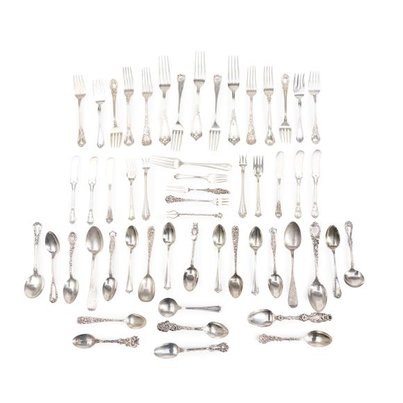 bonhams-skinner-large-group-of-assorted-sterling-silver-and-silver