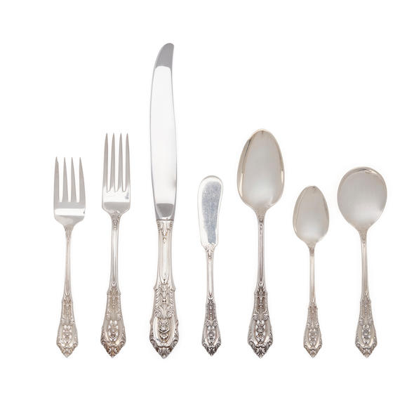 Bonhams : AN AMERICAN STERLING SILVER PARTIAL FLATWARE SERVICE by ...