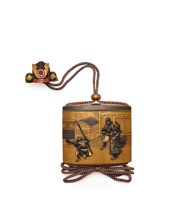 Bonhams KAJIKAWA LINEAGE AND UCHIKOSHI HIROTOSHI (ACTIVE 19TH CENTURY