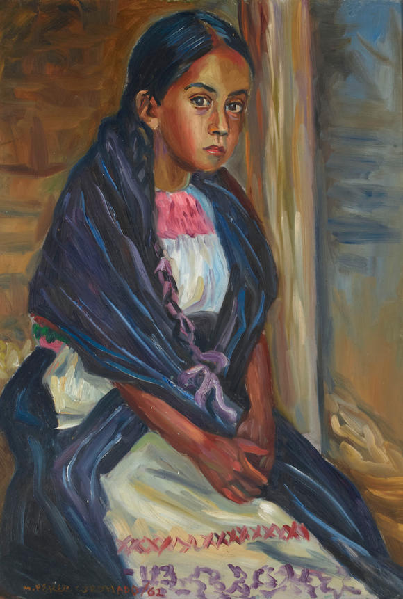 Bonhams : Manuel Perez Coronado (Mexican, 1929-1970) Retrato de una ...