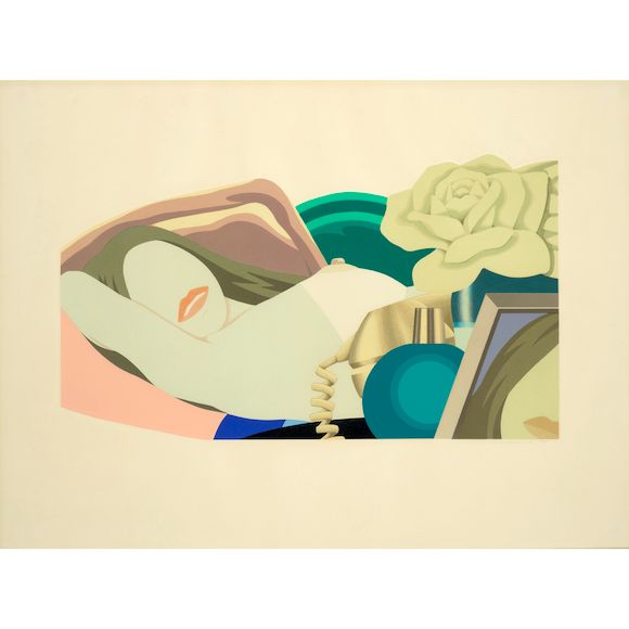 Bonhams Tom Wesselmann (1931 2004); Nude with Rose;