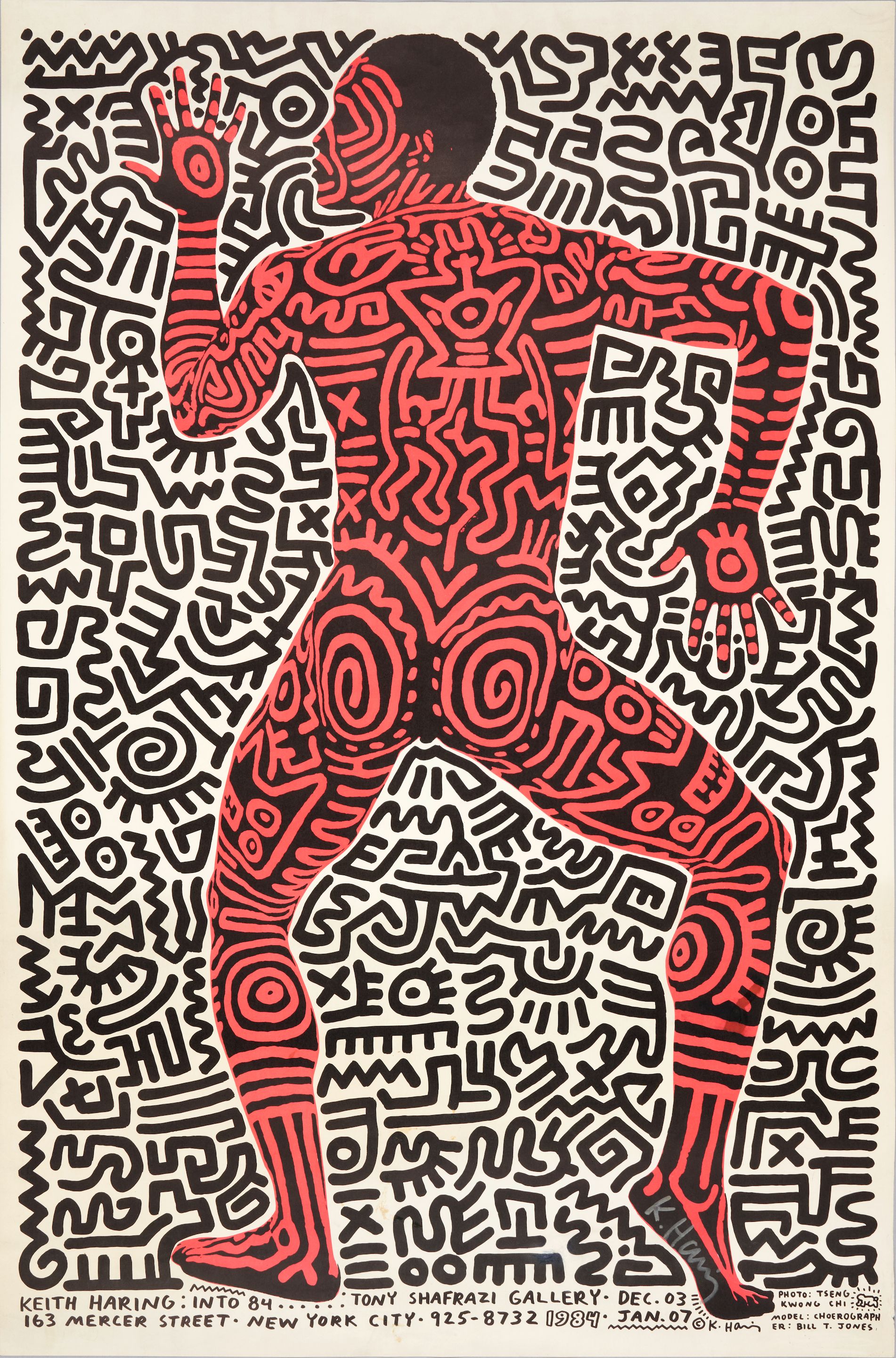 Into 84/An Exhibition Poster