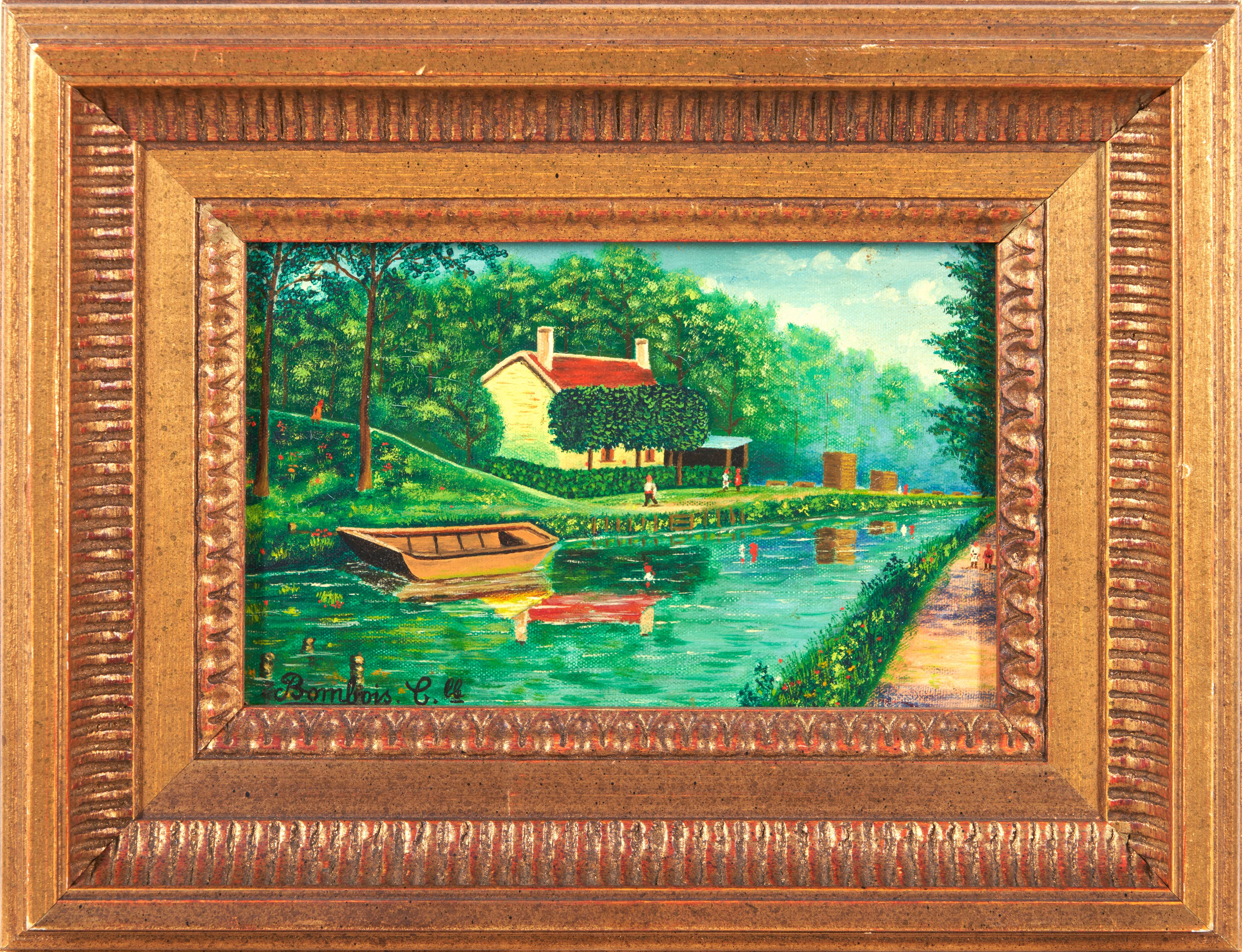 Camille Bombois、「AU BORDEL」、海外版超希少レゾネ Bonhams Skinner : CAMILLE BOMBOIS (French, 1883-1970) A House