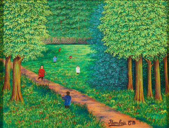 Bonhams Skinner : CAMILLE BOMBOIS (French, 1883-1970) Children in