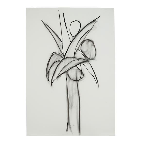 Bonhams : JUDITH COTTON (B. 1941) Study of a Palm, 1985