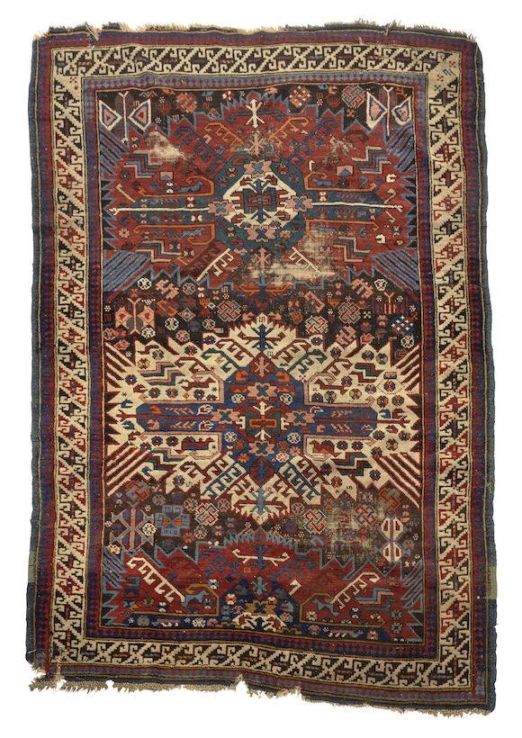 Zejwa Rugs Bonhams Skinner : Zejwa Kuba Rug Caucasus 4 ft. 2 in. x 6 ft. 5 in.