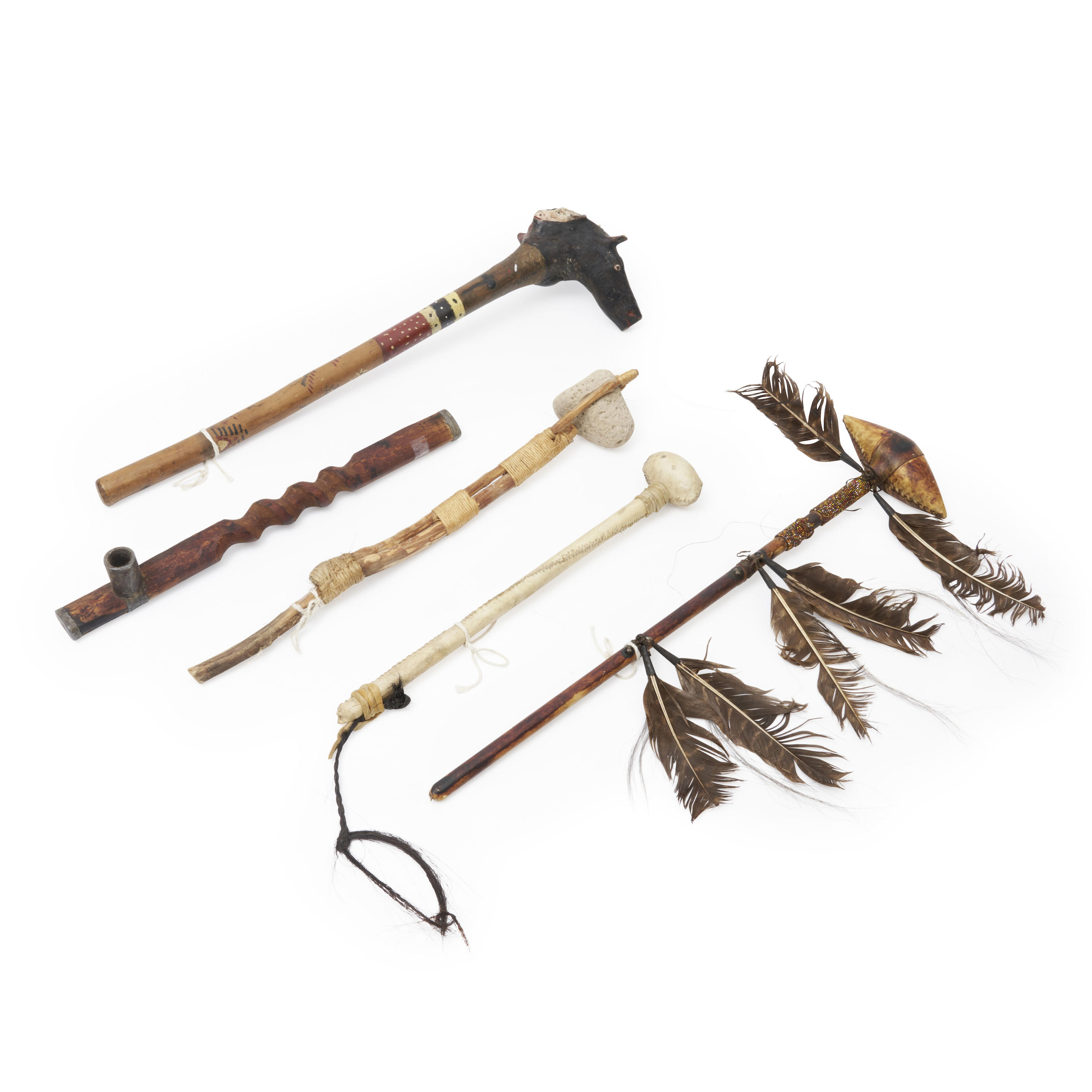 Five Native American-style Weapons