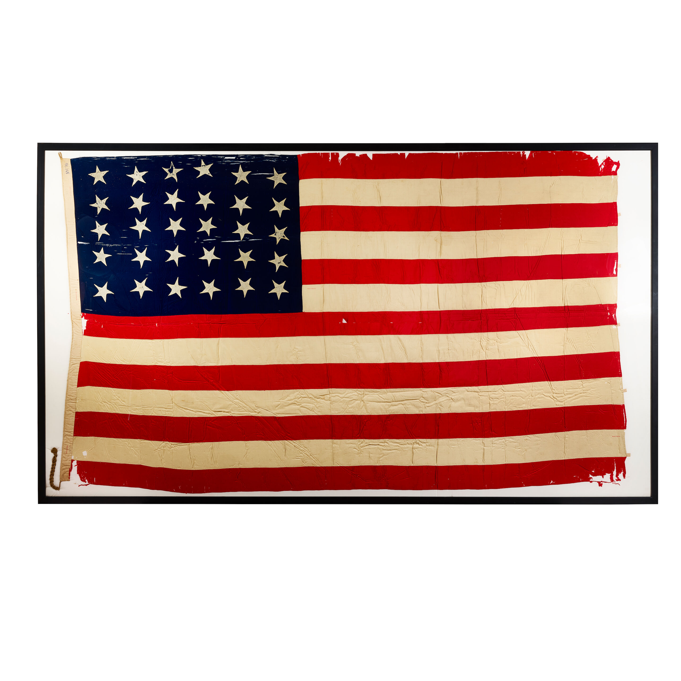 Bonhams : A U.S. 30-STAR FLAG, 1848-1850, FLOWN OVER WILMINGTON, N.C. A