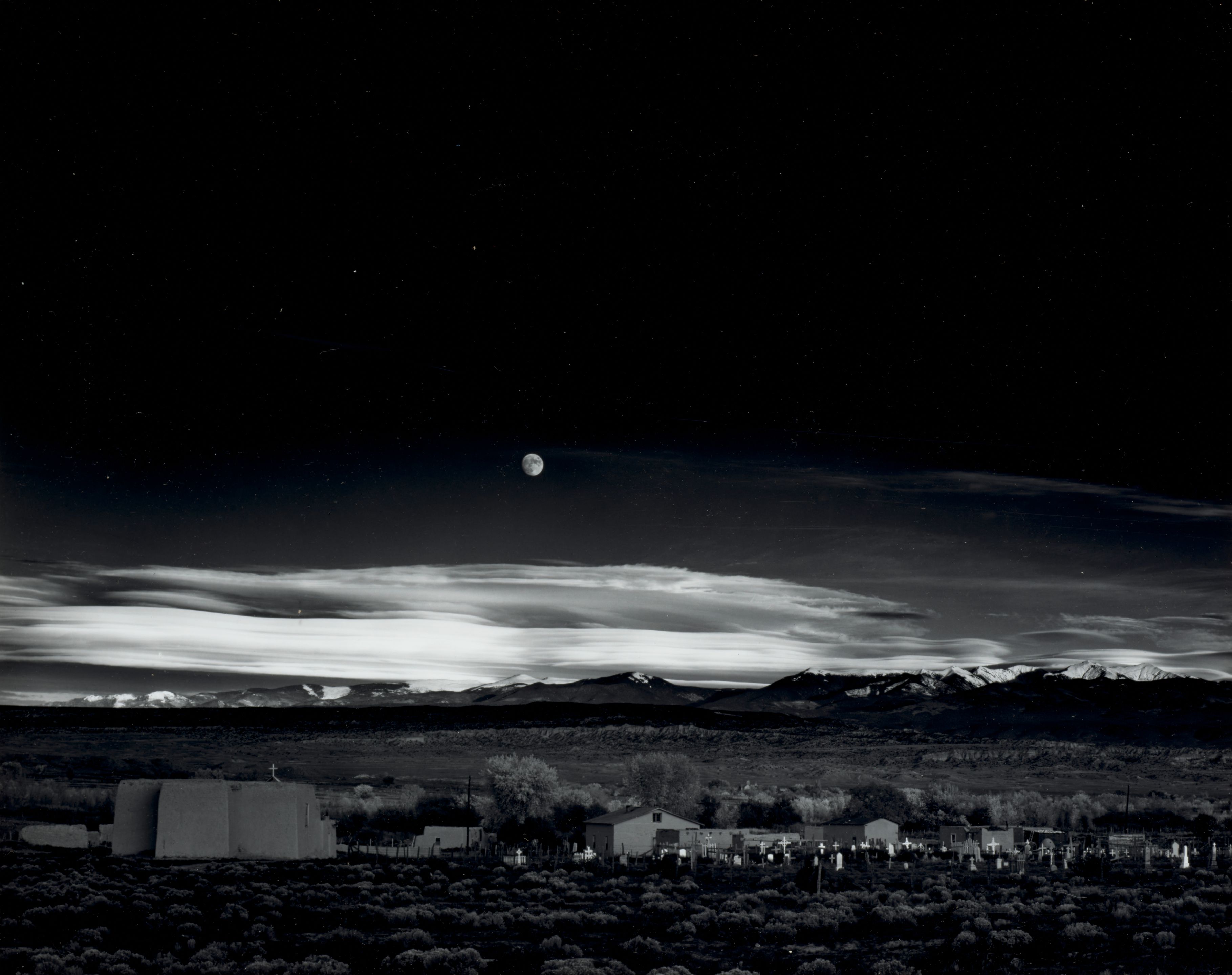 Moonrise, Hernandez, New Mexico
