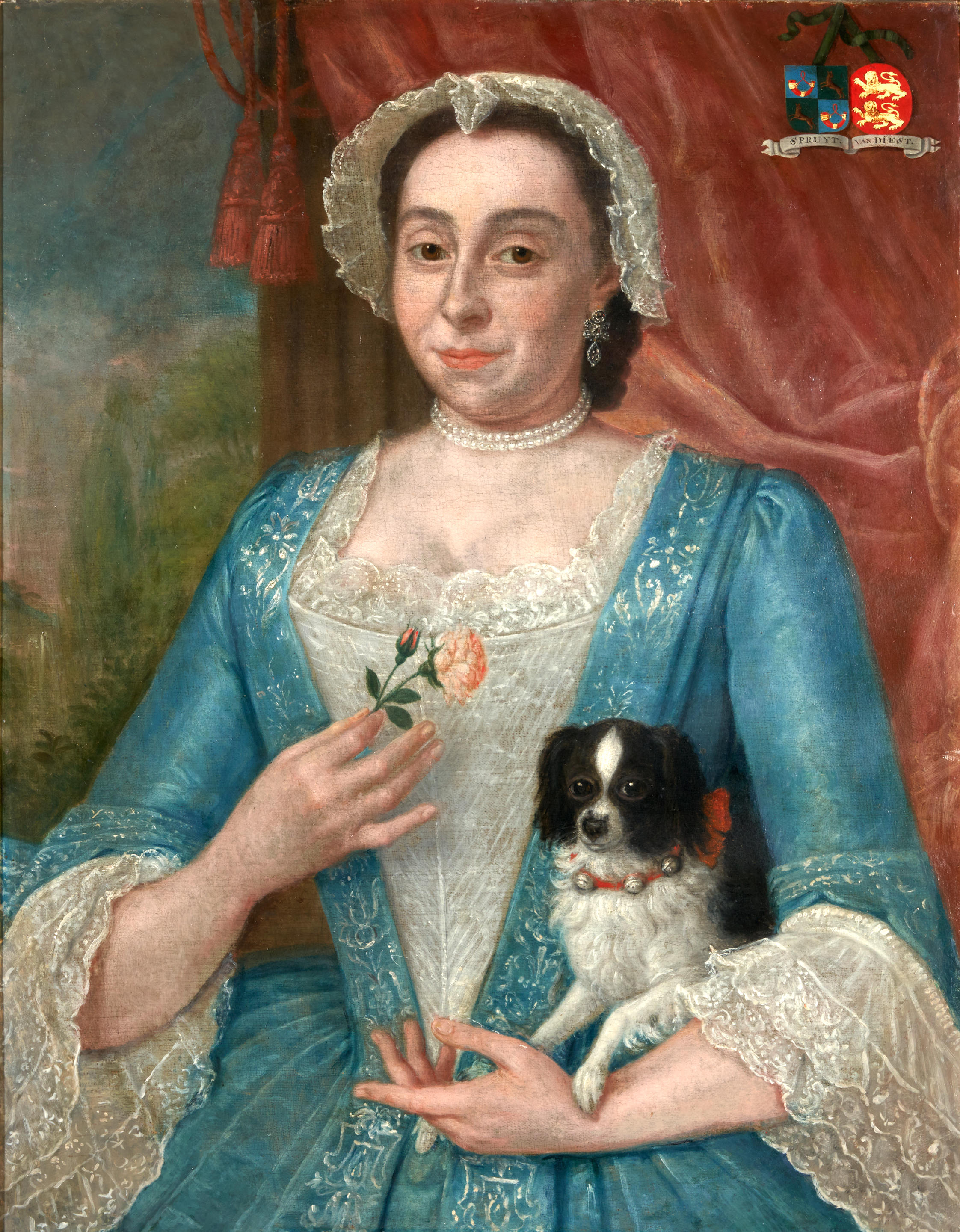 Bonhams Cars Anglo Dutch School 18th Century Portrait Of Apollonia Agatha Van Diest Wife Of