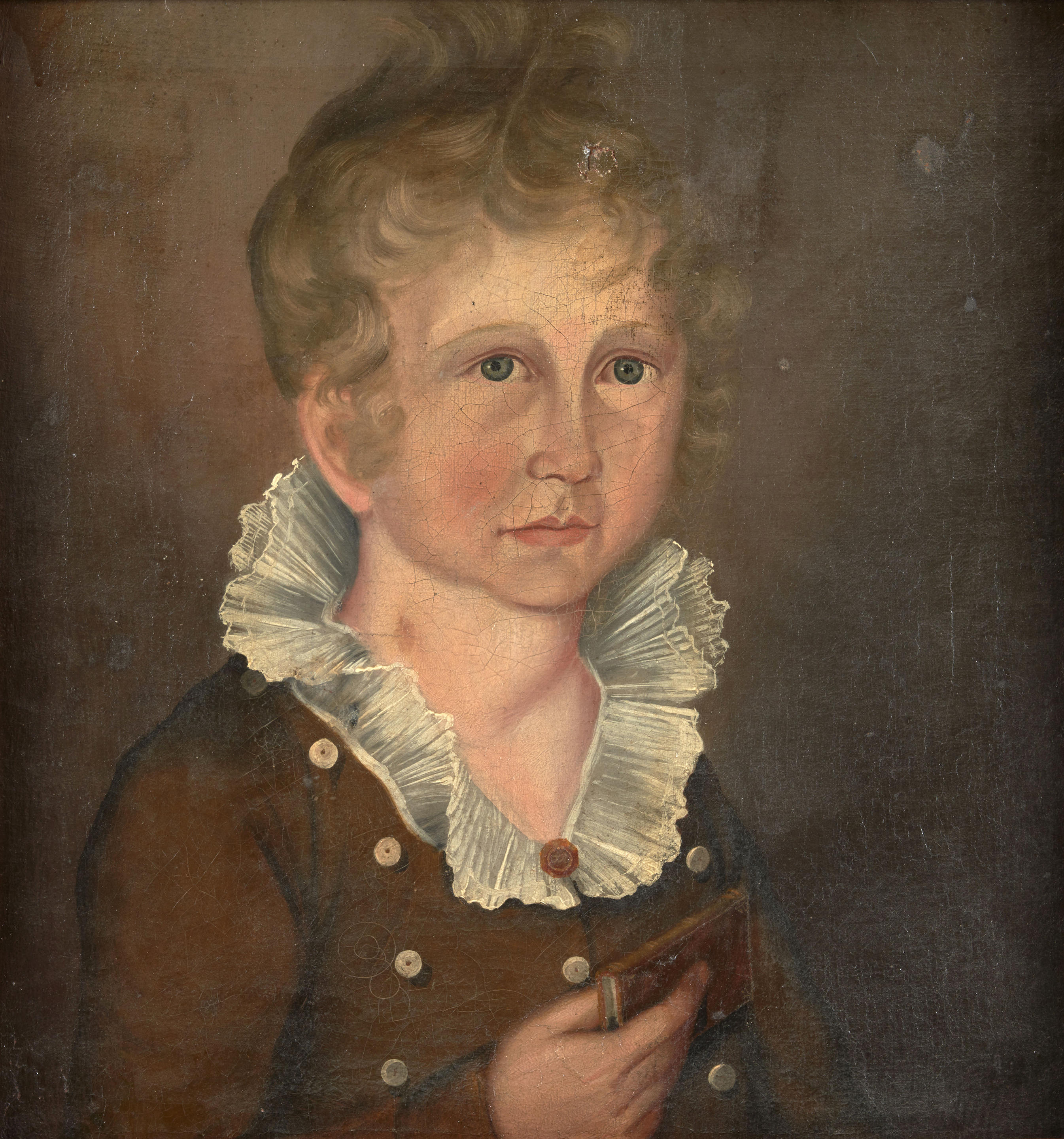 Bonhams Cars : Portrait of a Young Boy, possibly James Riker Rapelye ...