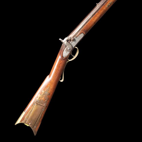 Bonhams Skinner : American Percussion Rifle,